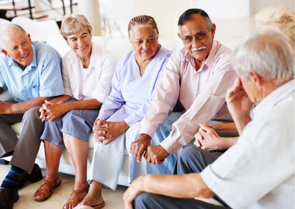 Elderly conversation